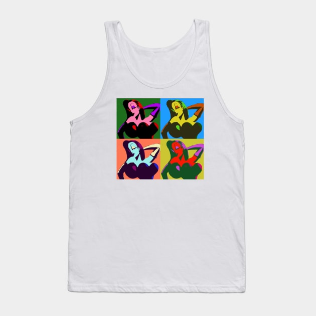 Pop art - Jessica Rabbit Tank Top by alened